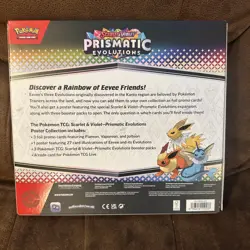 Pokemon TCG: Prismatic Evolutions - Poster Collection - New & Sealed - Image 2
