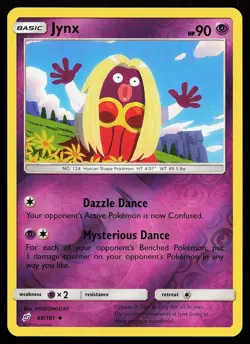 Jynx 68/181 Reverse Holo Uncommon Team Up Pokemon Card - Image 1