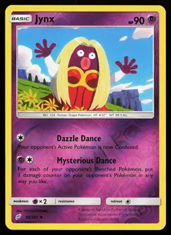 Jynx 68/181 Reverse Holo Uncommon Team Up Pokemon Card - Image 1