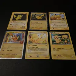 6x Pokemon TCG Pikachu Vintage & Modern Lot - Image 2