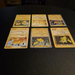 6x Pokemon TCG Pikachu Vintage & Modern Lot - Image 3