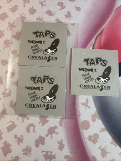 2001 Taps Gold Holo Pidgey Pidgeot Pidgeotto Pog Stickers Pokemon Non-TCG - Image 5
