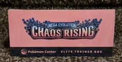 Pokemon TCG Chaos Rising Pokemon Center Elite Trainer Box ETB Factory Sealed - Image 5