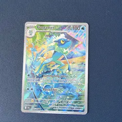 Frogadier 089/086 Chaos Rising Pokemon Illustration Rare Card MINT PACK FRESH - Image 1
