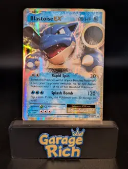 Blastoise EX 21/108 Holo Ultra Rare XY Evolutions Pokemon TCG NM+ - Image 1