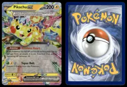 PIKACHU EX 057/191 DOUBLE RARE SURGING SPARKS POKEMON NM - Image 1