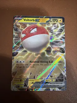 Voltorb EX 058/217 - Ascended Heroes Double Rare Pokemon TCG English - Image 1