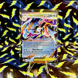 Pokemon TCG Mega Greninja ex NM - 022/086 - ME04: Chaos Rising - Image 1