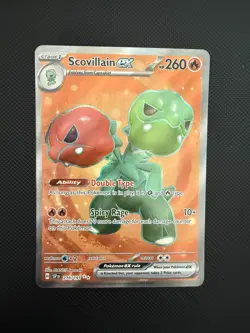 NM Scovillain ex 216/191 Surging Sparks Ultra Rare Pokemon Card - Image 1