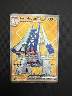 NM Archaludon ex 224/191 Surging Sparks Ultra Rare Pokemon Card - Image 1