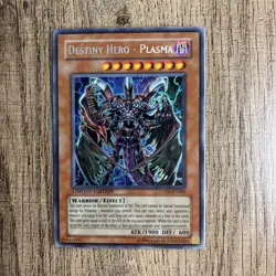 Yu-Gi-Oh! Destiny Hero - Plasma (CT04-EN003) Limited Edition Tin Promo LP - Image 1