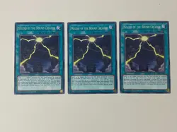 Yugioh Mound of the Bound Creator x 3 - 1st Edition Rare NM - Plus Free Holo - Image 1