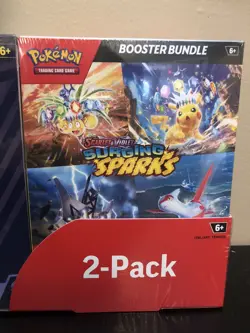 Pokemon Surging Sparks Costco 2-Pack - Elite Trainer Box (ETB) + Booster Bundle - Image 3