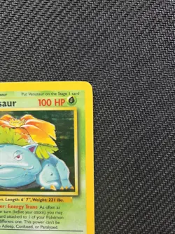 Venusaur 15/102 Base Set Holo Rare Pokemon Card | 1999 WOTC | Moderately Played - Image 5
