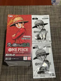 ONE PIECE Card Game OP-13 "Carrying on His Will" Booster Box Japanese With Promo - Image 1