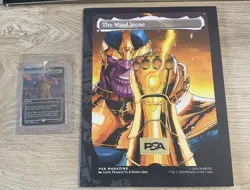 PSA Magazine MAY 2026 + SEALED Thanos Magic The Gathering Card Promo SWORDS - Image 1