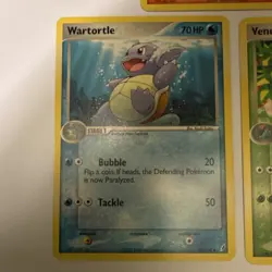 Pokemon TCG EX Crystal Guardians Charmeleon Wartortle Venusaur 3-Card Lot - Image 4