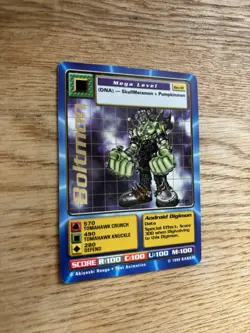 Boltmon Bo-41 First Edition Digimon Trading Card, Rare Bandai - Image 3