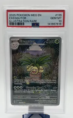 Exeggutor 135/132 Me01: Mega Evolution Holo Pokemon PSA 10 - Image 1