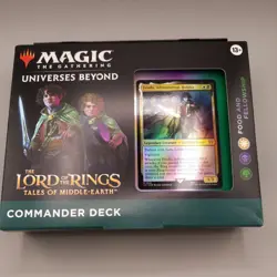 WOTC MTG LoTR Tales of Middle-Earth Commander Box food and fellowship- 100 Cards - Image 1