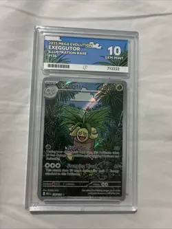 Exeggutor Holo Pokemon Card 135/132 ME01 Mega Evolution Series - Image 1