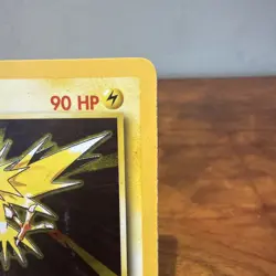 Pokemon Card Zapdos Holo Base Set 16/102 WOTC 1999 Vintage MP - Image 3
