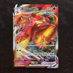 Blaziken VMAX 021/198 Pokemon Chilling Reign SWSH Full Art Ultra Rare Holo NM - Image 1