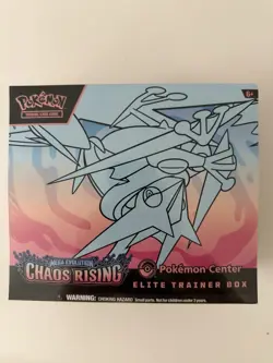 Pokemon Center Elite Trainer Box Chaos Rising. Sealed. In Hand. - Image 1
