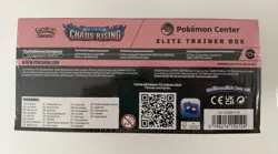 Pokemon Center Elite Trainer Box Chaos Rising. Sealed. In Hand. - Image 2