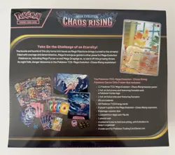 Pokemon Center Elite Trainer Box Chaos Rising. Sealed. In Hand. - Image 3