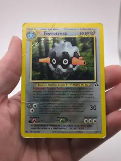 Pokemon TCG Forretress Holo Rare Unlimited 2/75 Neo Discovery 80 HP English - Image 1