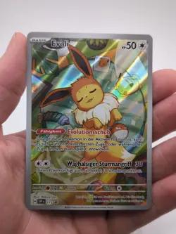 Pokemon TCG Eevee SVP 173 NM Condition - GERMAN Evoli - Image 1