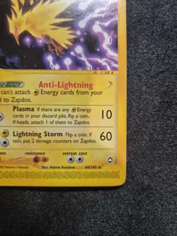 Pokemon Zapdos 044/147 Aquapolis Regular - Image 4
