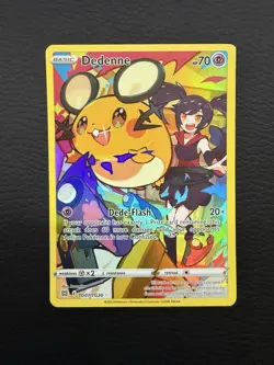 Dedenne TG07/TG30 Pokemon TCG Brilliant Stars Trainer Gallery Ultra Rare (003) - Image 1