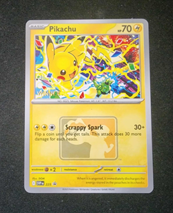 Pokemon Pikachu World Championships Celebration WINNER Promo SVP225 Event Card - Image 1