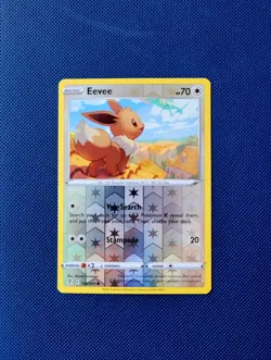 Eevee 125/203 Reverse Holo Evolving Skies Pokemon Card NM - Image 1