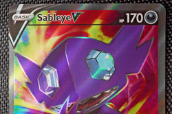 2020 Sableye V 194/202 Sword & Shield Full Art Pokemon TCG Trading Card Game - Image 3