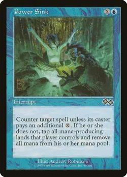 Power Sink (089) Urza's Saga USG MTG Magic - Image 1