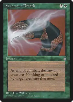 Venomous Breath (273) Ice Age ICE MTG Magic - Image 1