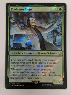 Professor Hojo (Surge Foil) Commander: Final Fantasy - MTG RARE - Image 1