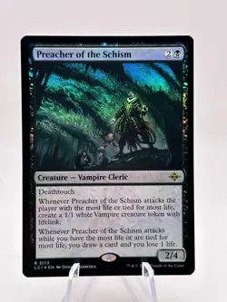 Preacher of the Schism 0113 Foil Lost Caverns of Ixalan LCI MTG NM - Image 1
