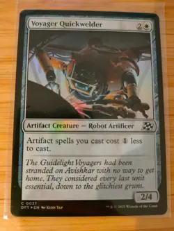 MTG Voyager Quickwelder (Foil) 0037 Aetherdrift M/NM Free UK P&P - Image 1