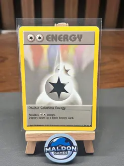 Double Colorless Energy 96/102 Base Set Unlimited Uncommon MP 1999 - Image 1