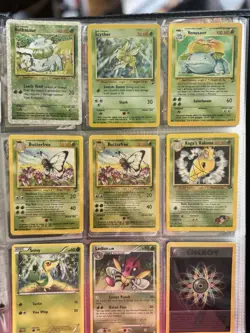 Lot of 27 Vintage Pokemon Cards. Binder Lot, Base Set Venusaur , Sycther More. - Image 2