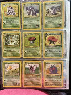 Lot of 27 Vintage Pokemon Cards. Binder Lot, Base Set Venusaur , Sycther More. - Image 4