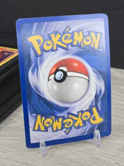 Pokemon Card TCG Rainbow Energy 17/82 Team Rocket 1st Edition Holo Vintage Swirl - Image 2