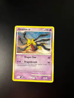 Giratina - 28/127 - Pokemon Platinum (Base Set) Non-Holo Rare NM - Image 1