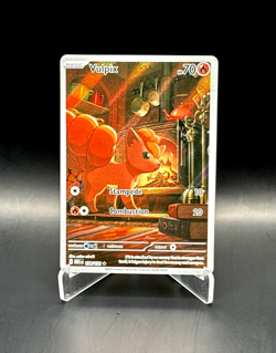 Pokemon TCG Vulpix Holo Illustration Rare ME01: Mega Evolution 138/132 NM - Image 1