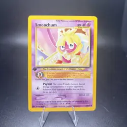 Pokemon Smoochum 54/64 - 1st Edition Neo Revelation - NM WotC 2001 Vintage -j - Image 1