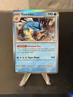 Gyarados 130/165 Pokemon TCG Sv: Scarlet & Violet 151 Holo Rare - Image 1